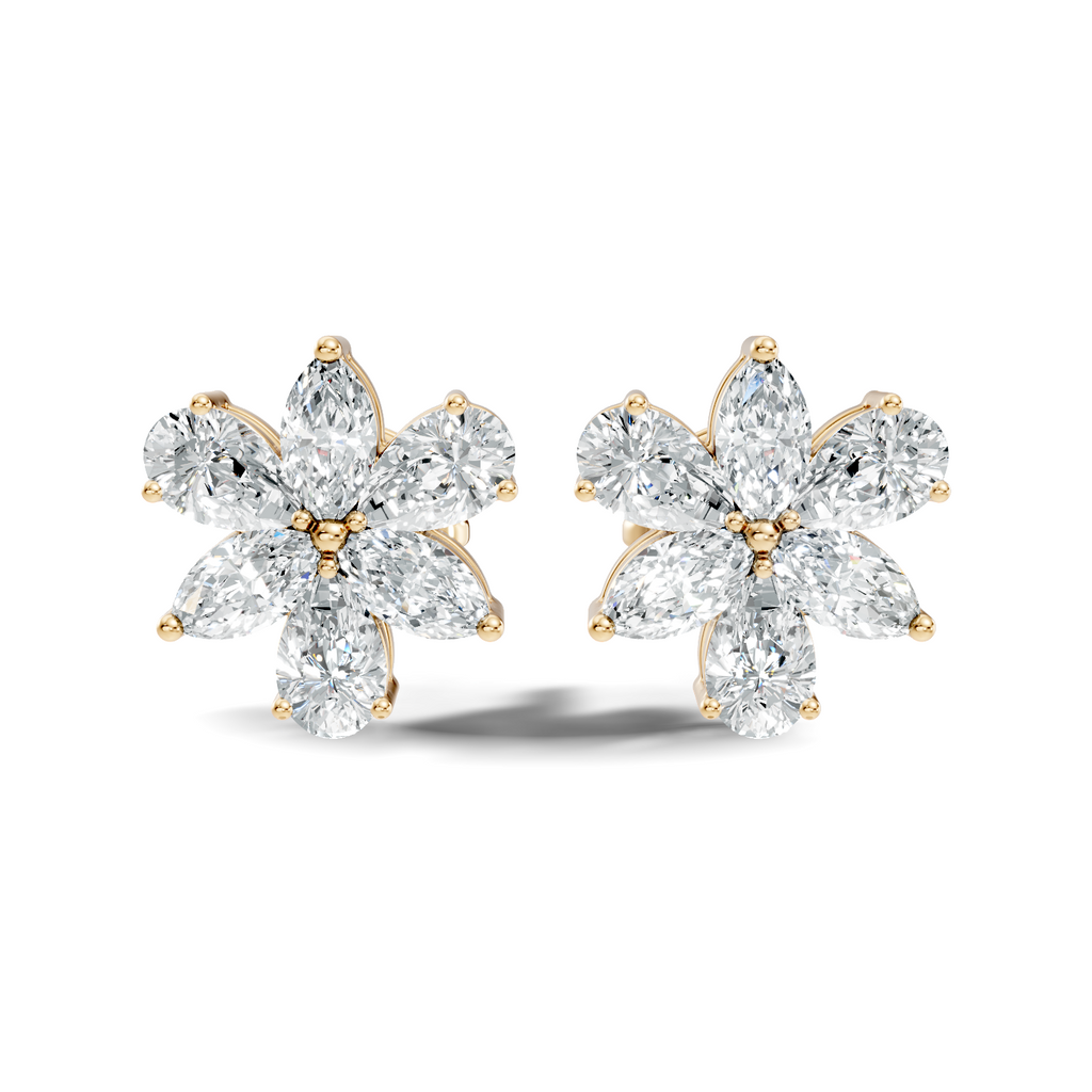 Marquise Petal Studs