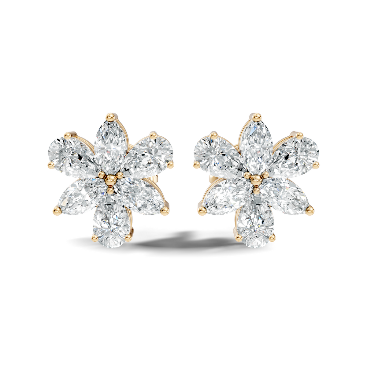 Marquise Petal Studs