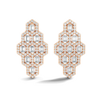 Lattice Shield Earrings