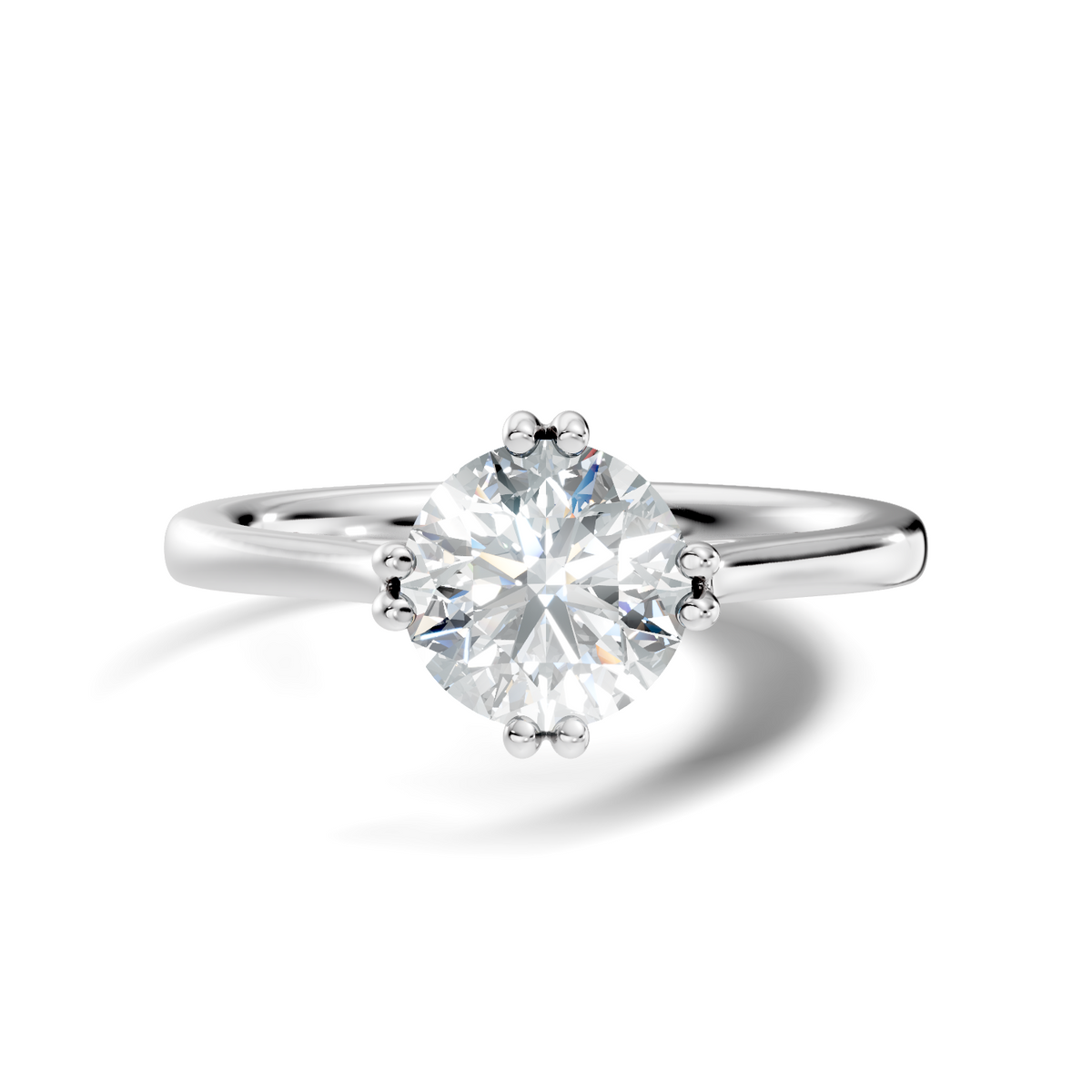 Meridian Round Solitaire