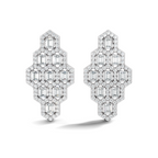 Lattice Shield Earrings
