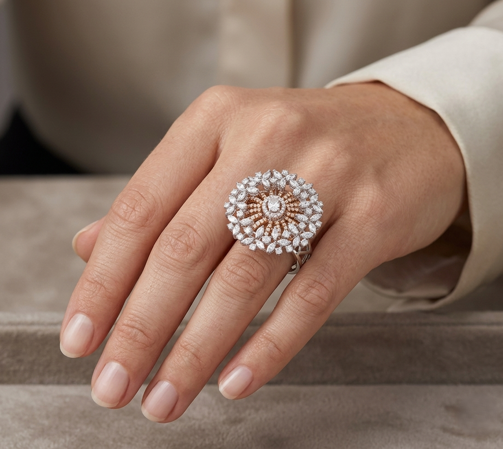 Aurora Bloom Ring