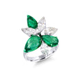 Ivy Petal Statement Ring