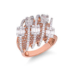 Rose Lattice Illusion Ring