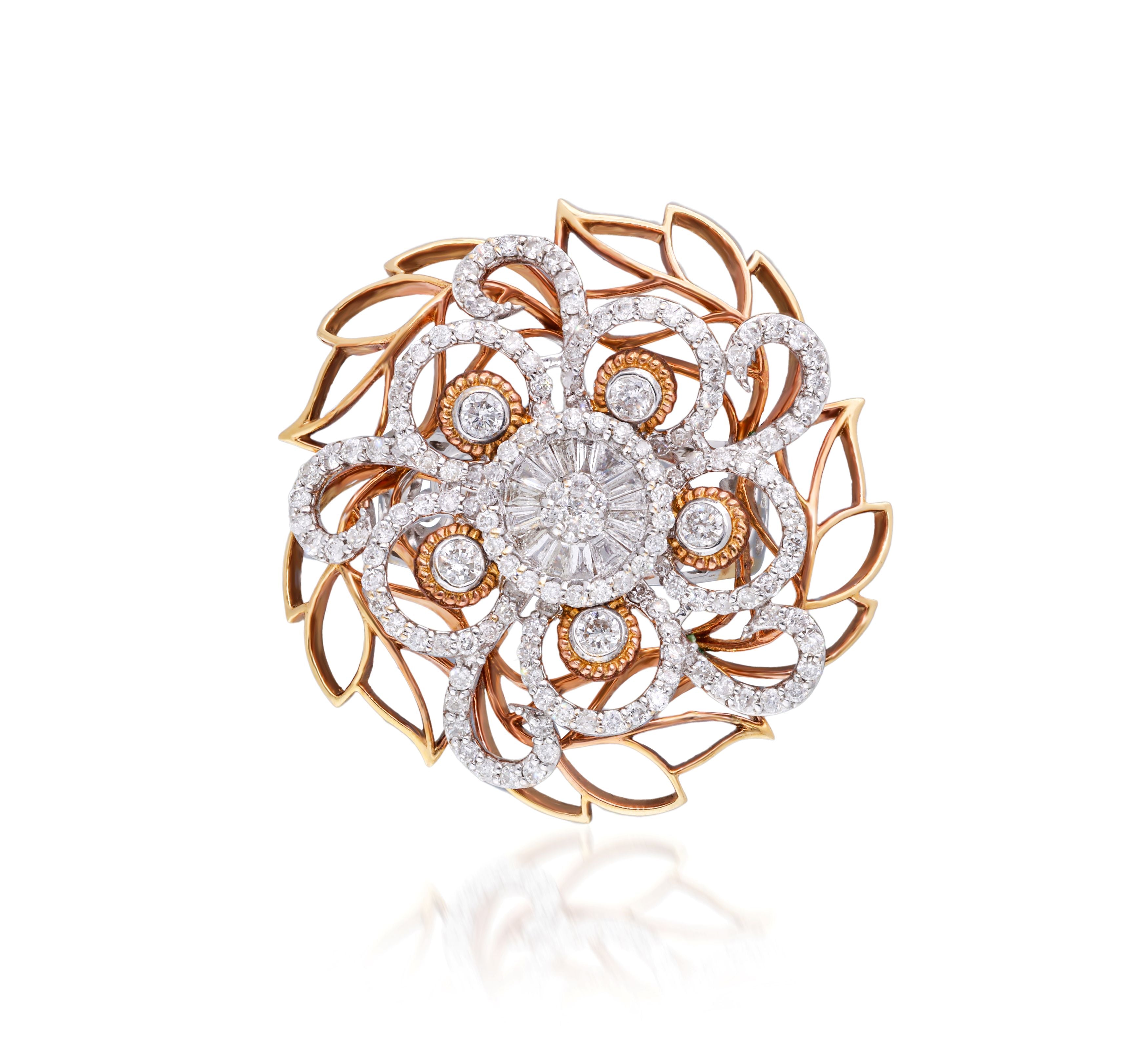 Stellar Bloom Ring