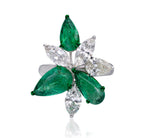 Ivy Petal Statement Ring