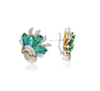 Emerald Ribbon Cascade Set