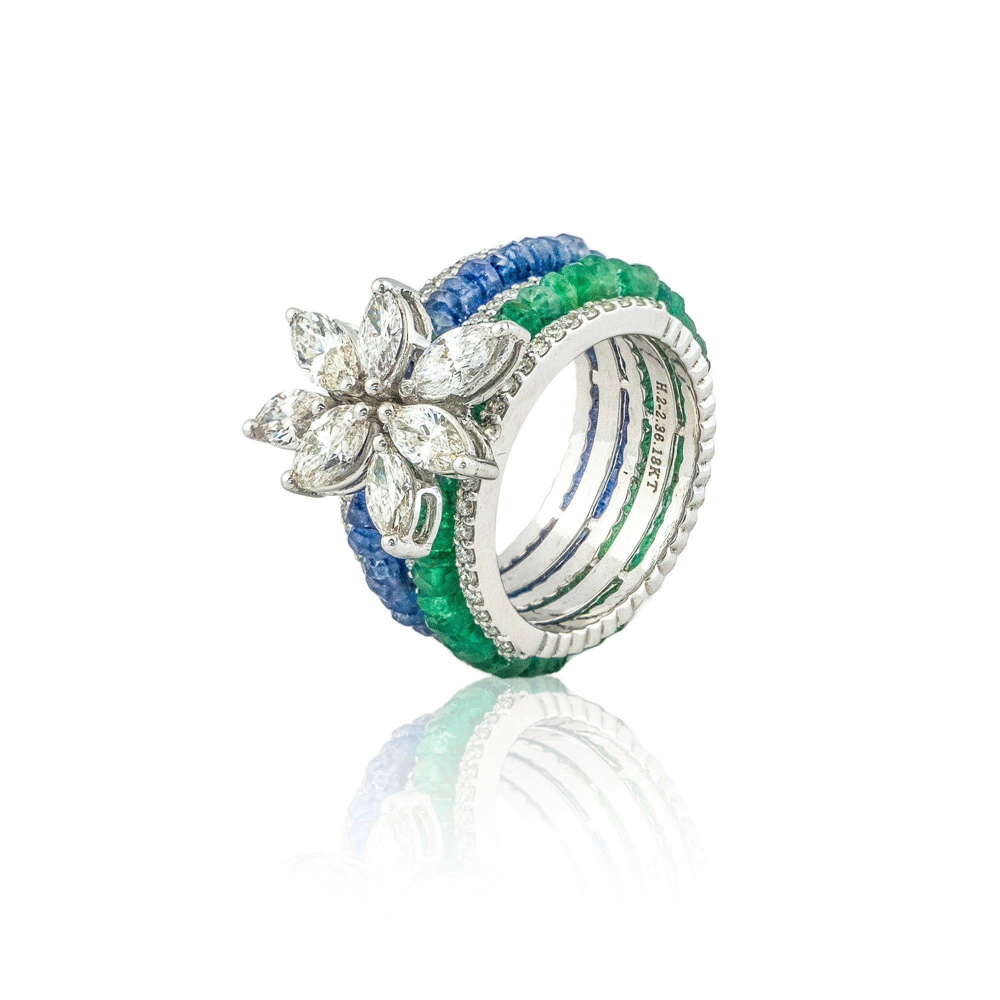 Majestic Emerald Ring