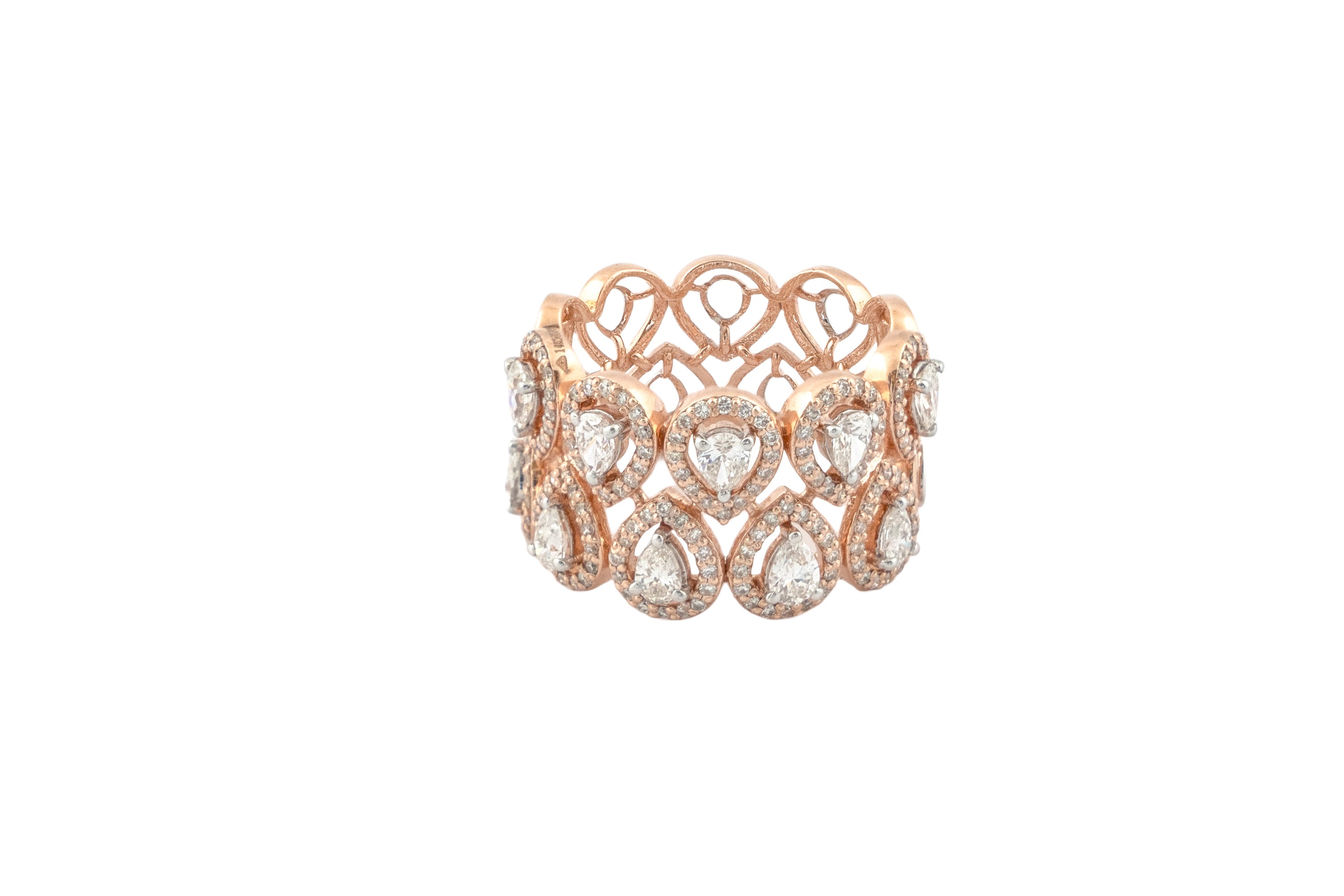 Glam Edge Diamond Ring