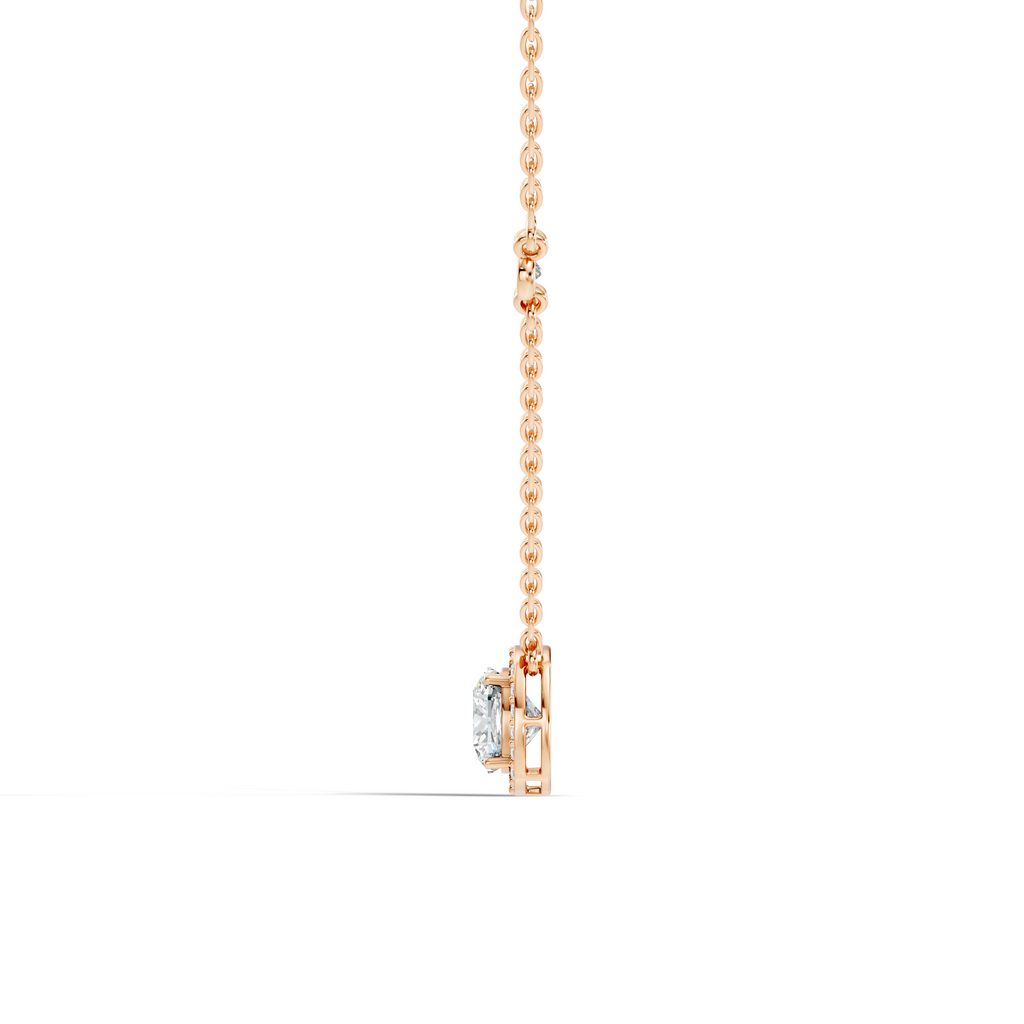 Cushion Halo Pendant