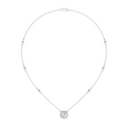 Cushion Halo Pendant