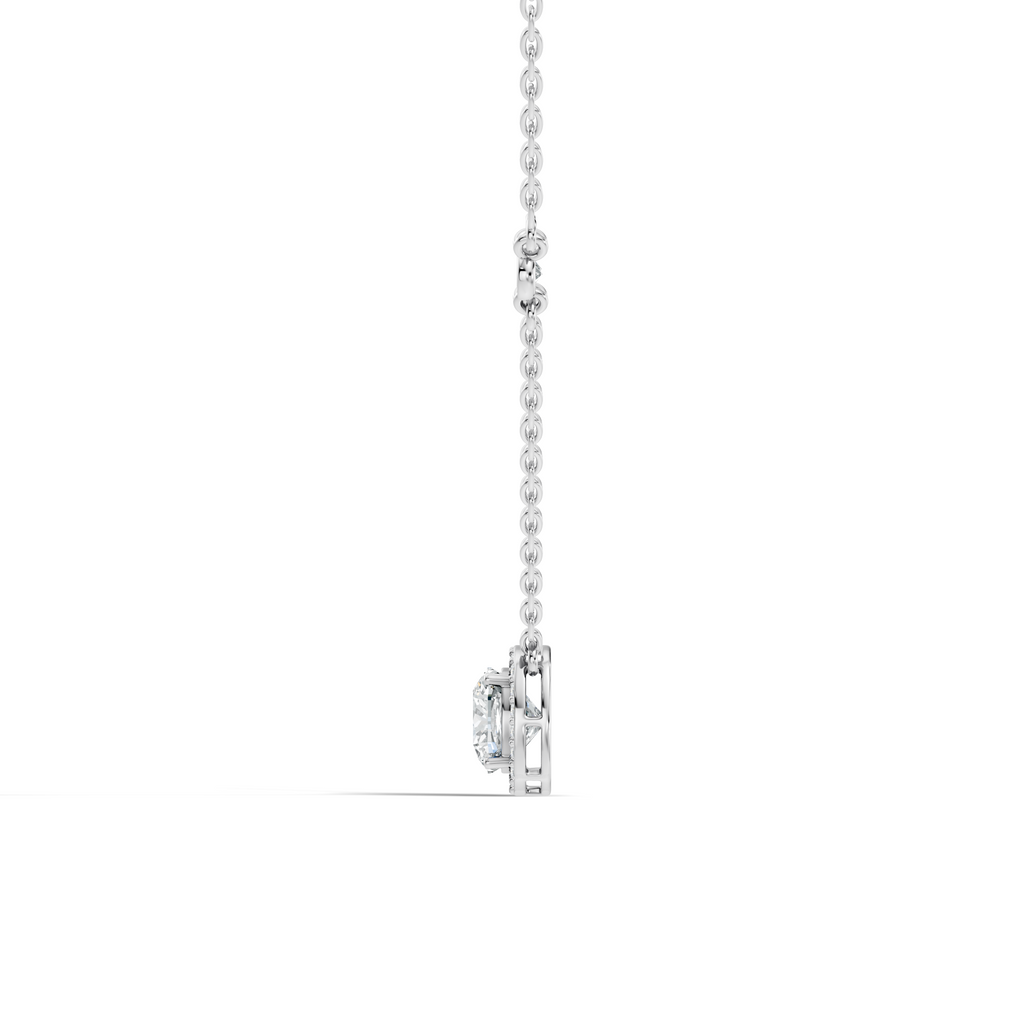 Cushion Halo Pendant