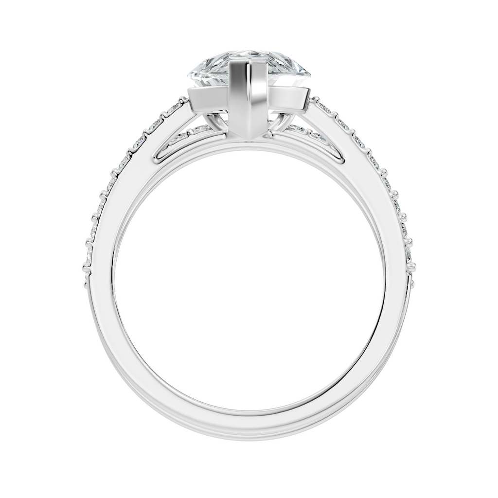 Aurelia Double-Band Solitaire