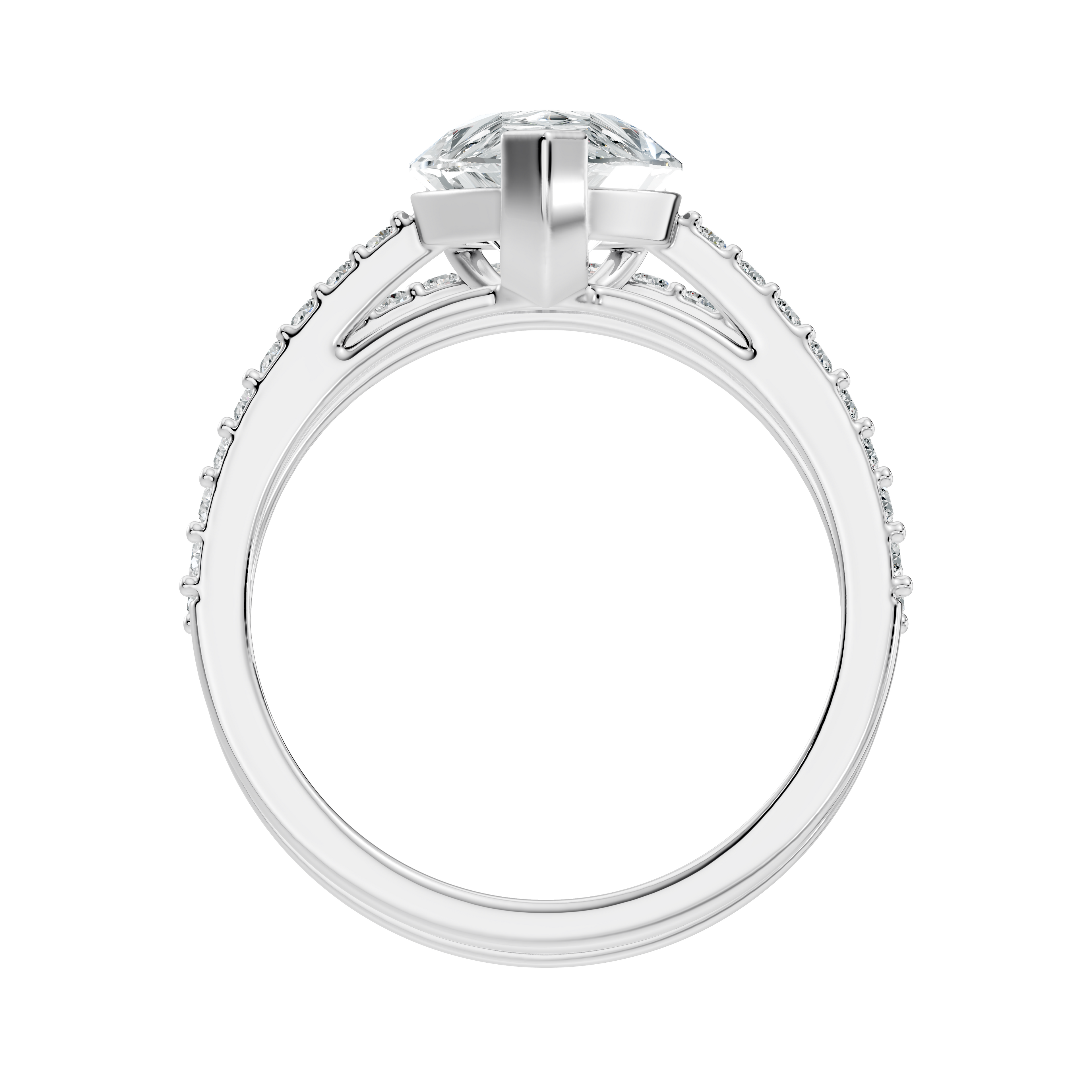 Aurelia Double-Band Solitaire