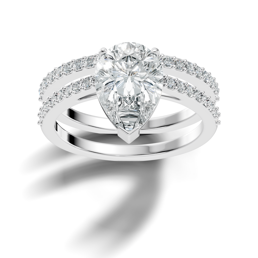 Aurelia Double-Band Solitaire
