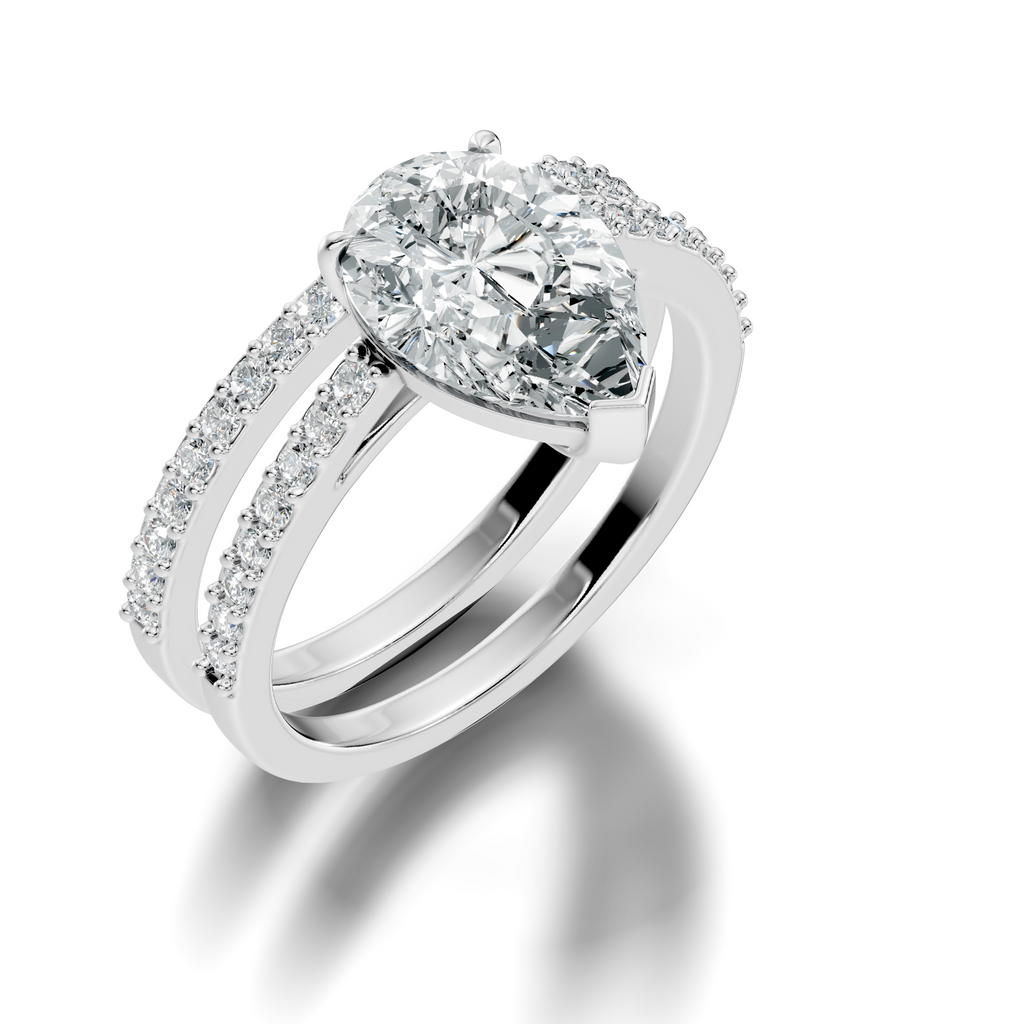 Aurelia Double-Band Solitaire