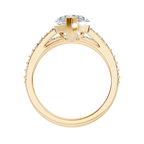 Aurelia Double-Band Solitaire