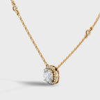 Cushion Halo Pendant