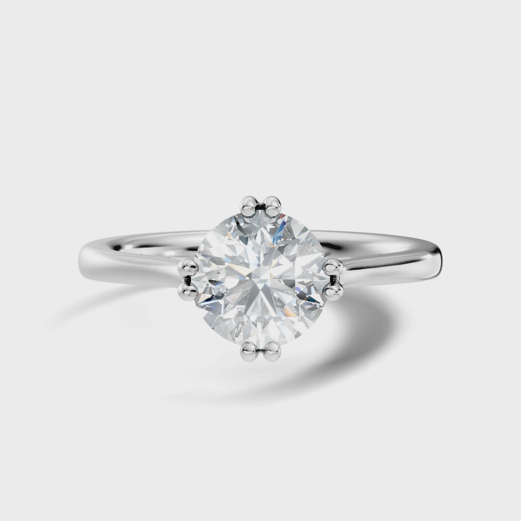 Meridian Round Solitaire
