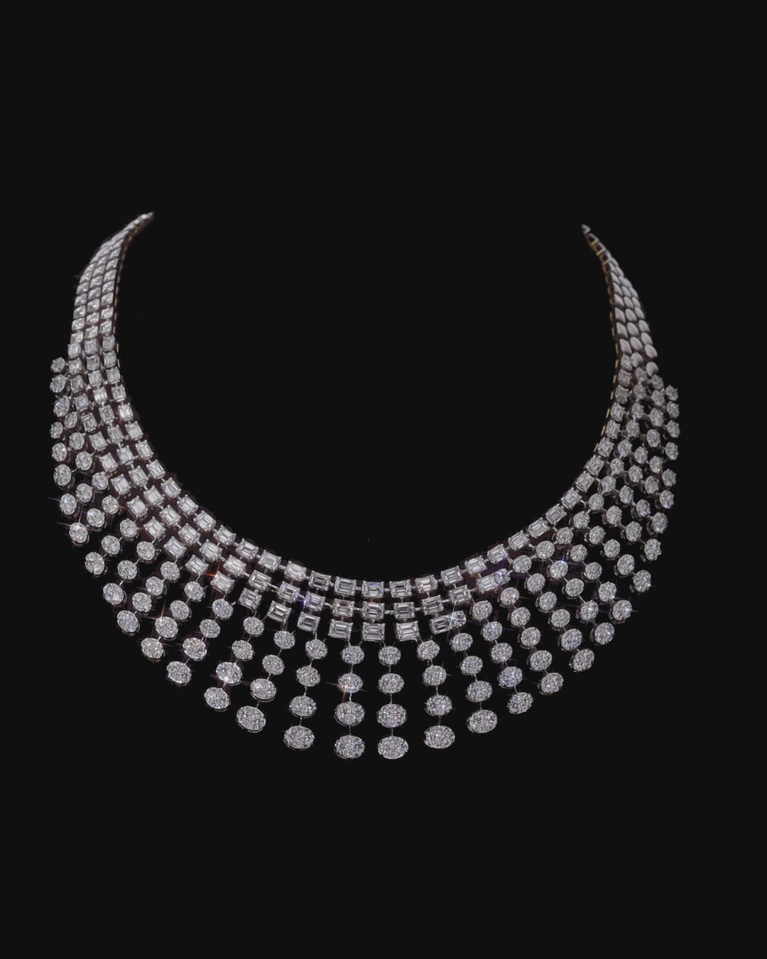 Ice-Cap Chandelier Ensemble