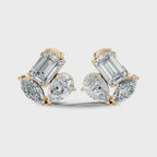 Winged Trio Studs
