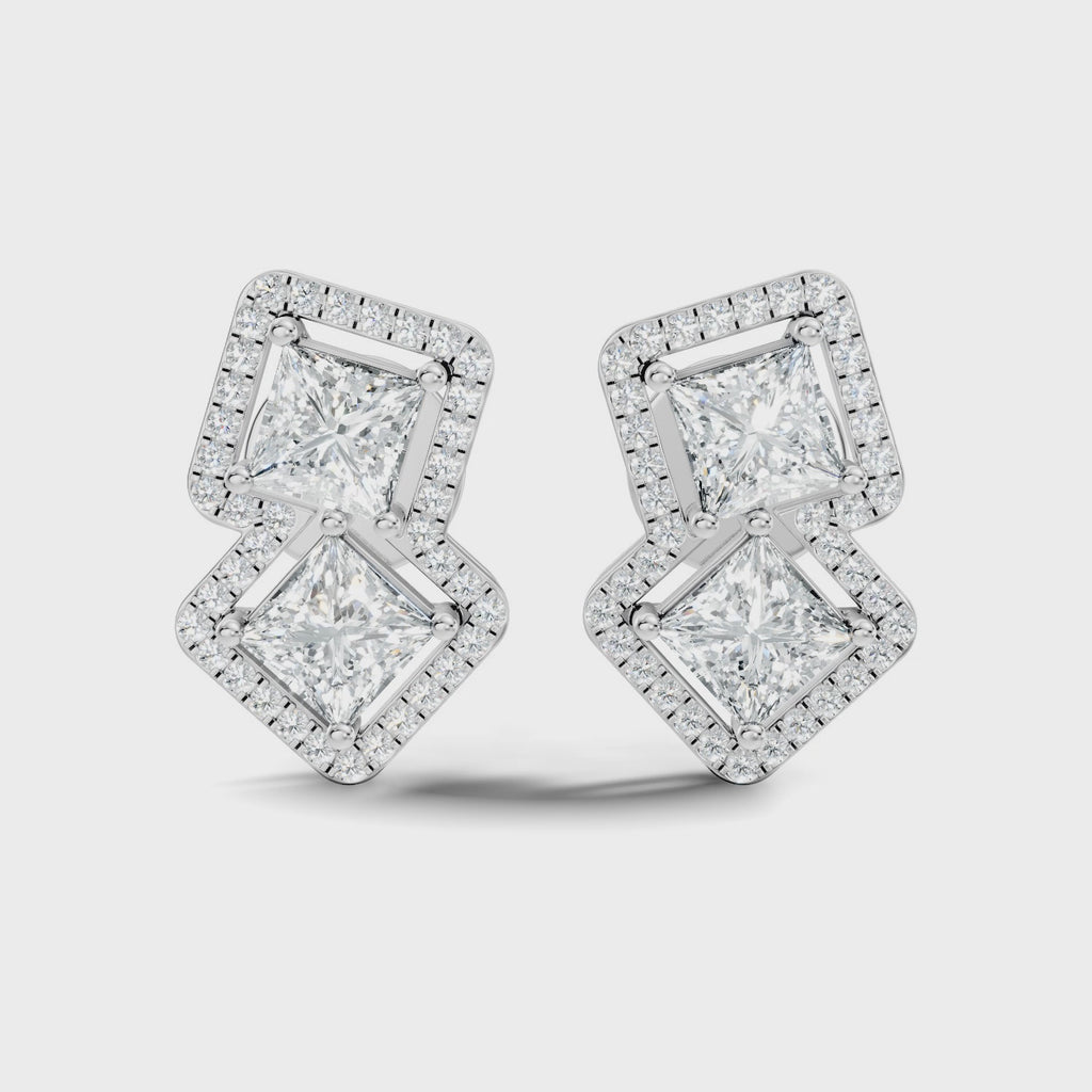 Imperial Rhombus Studs