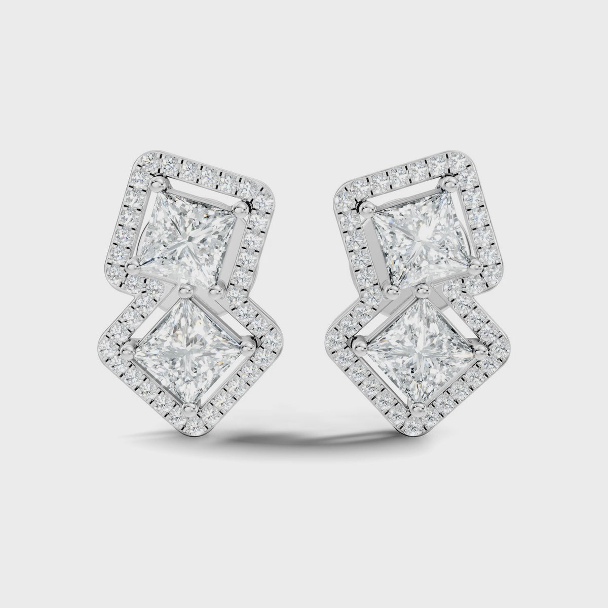 Imperial Rhombus Studs