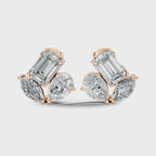 Winged Trio Studs