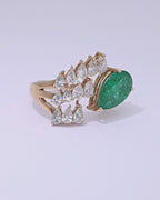 Verdant Ripple Ring