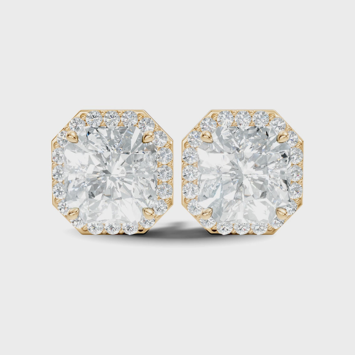 Cushion Imperial Studs