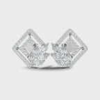 Origami Crystal Studs