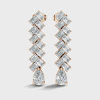 Crystal Herringbone Drops