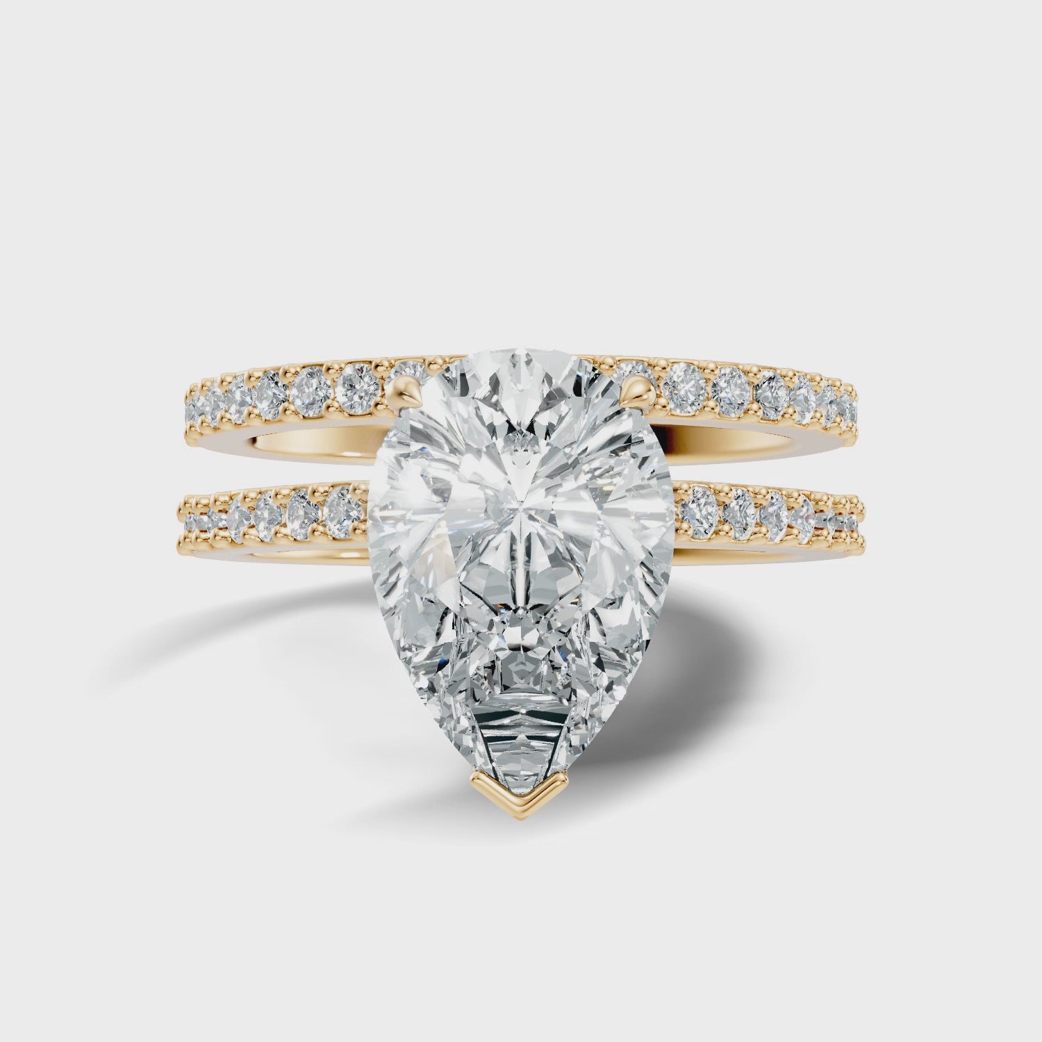 Aurelia Double-Band Solitaire