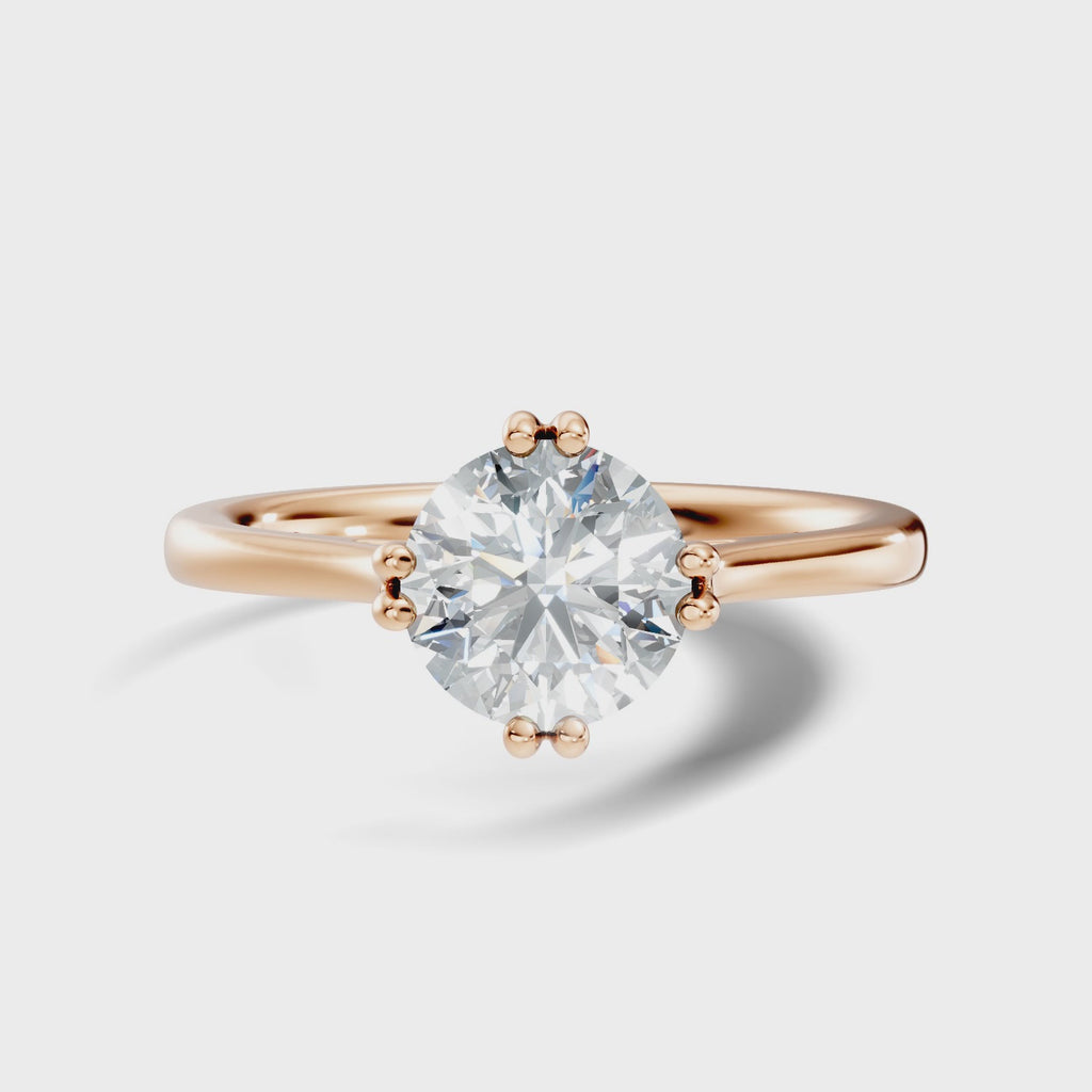 Meridian Round Solitaire