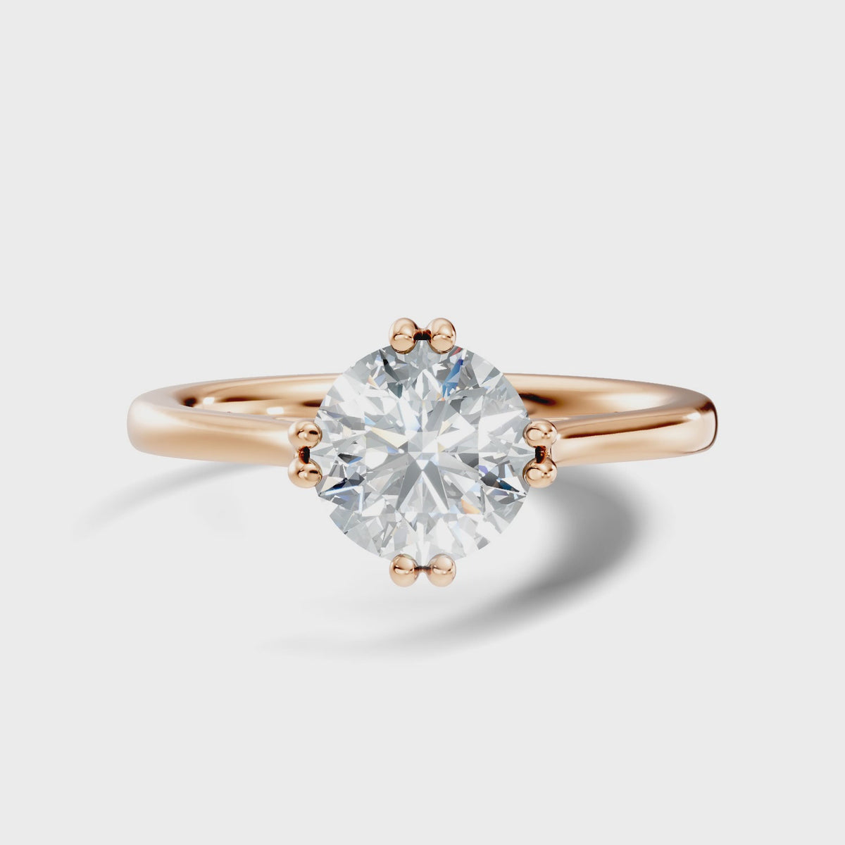 Meridian Round Solitaire