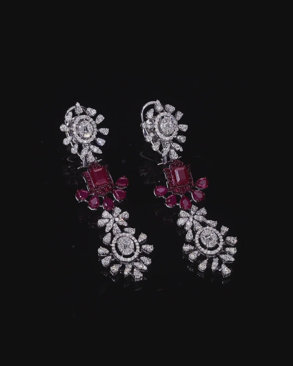 Ruby Tulip Garland Set