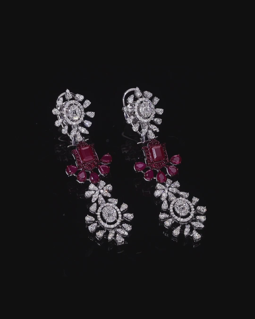 Ruby Tulip Garland Set