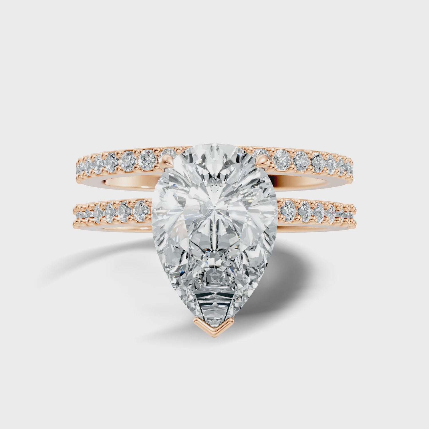Aurelia Double-Band Solitaire