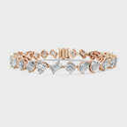 Mosaic Tennis Bracelet
