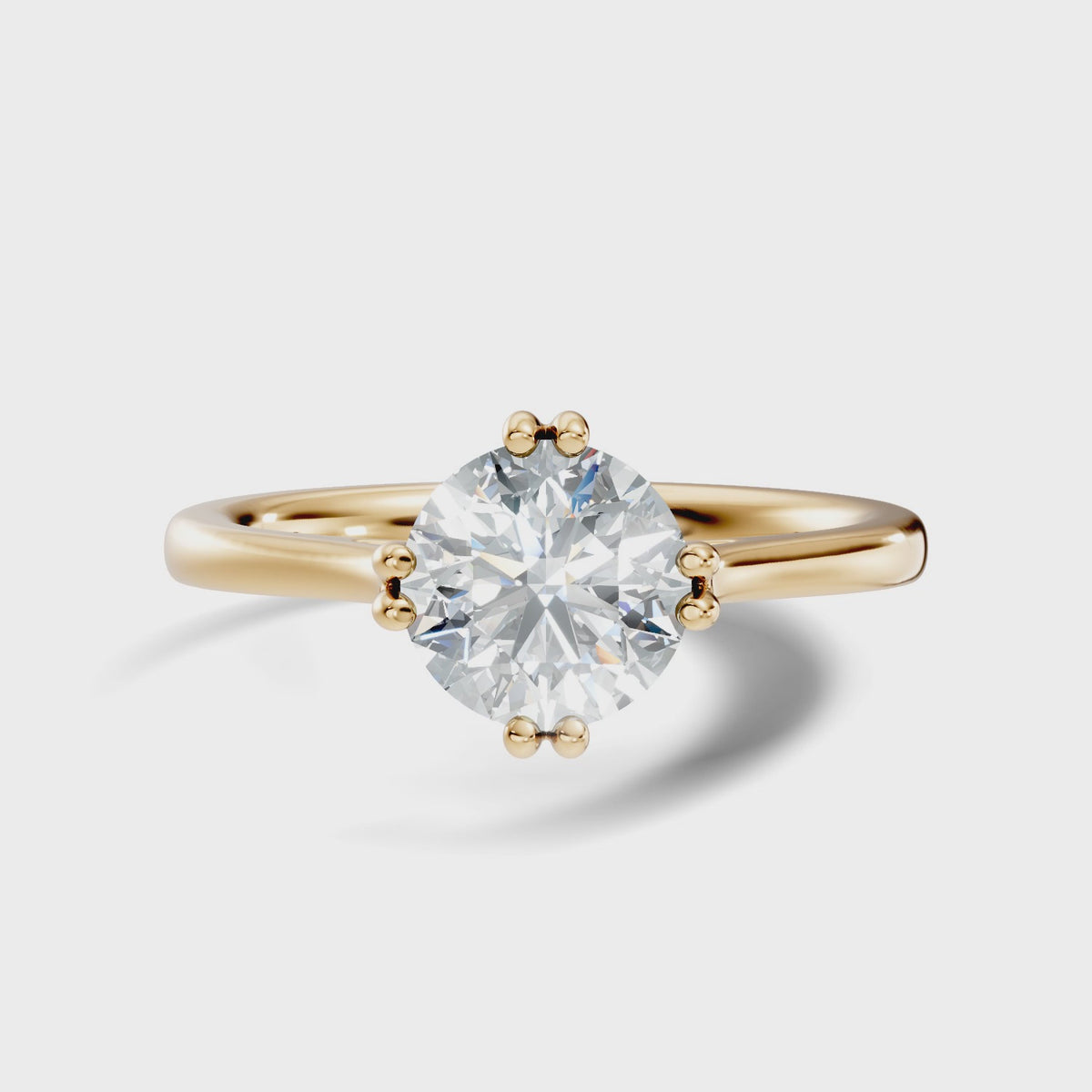 Meridian Round Solitaire