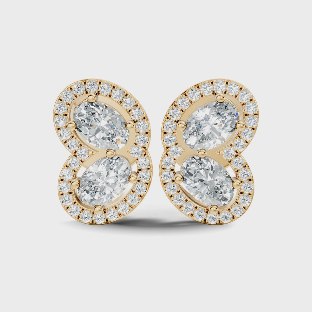 Infinity Halo Studs