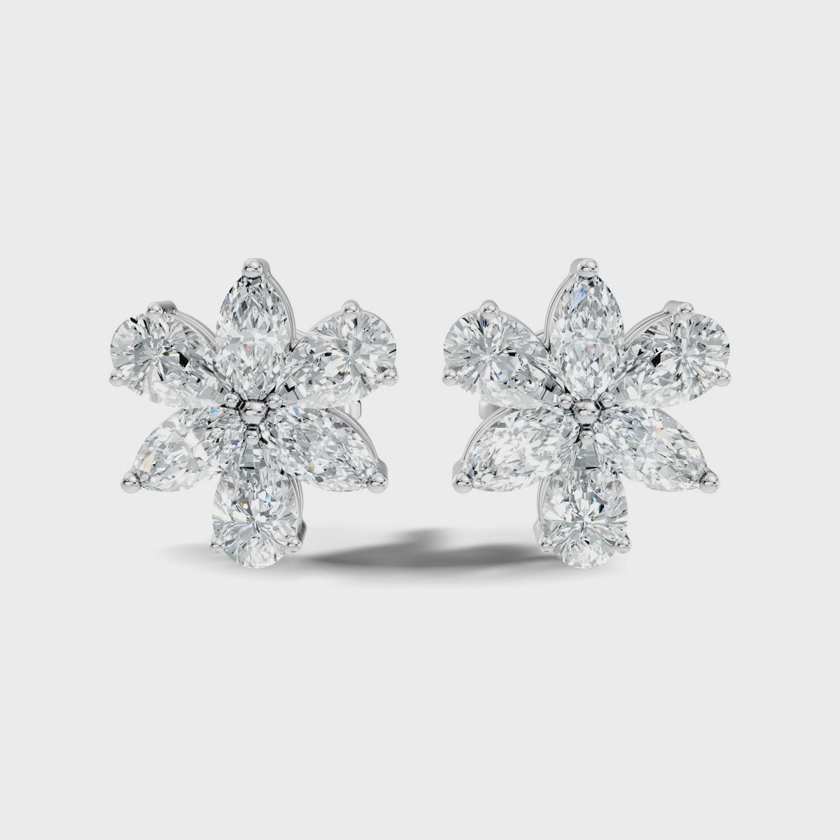 Marquise Petal Studs