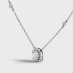 Cushion Halo Pendant