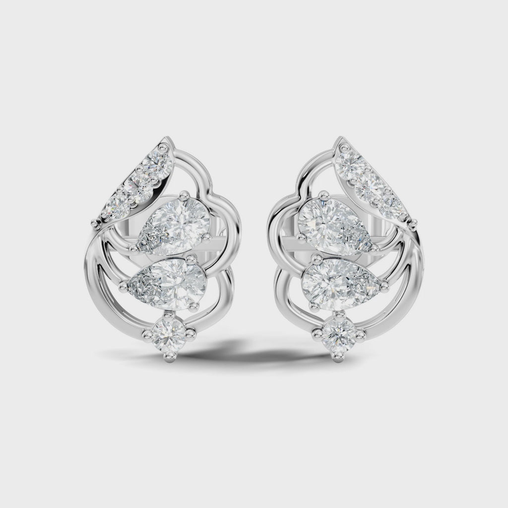Dewdrop Filigree Studs