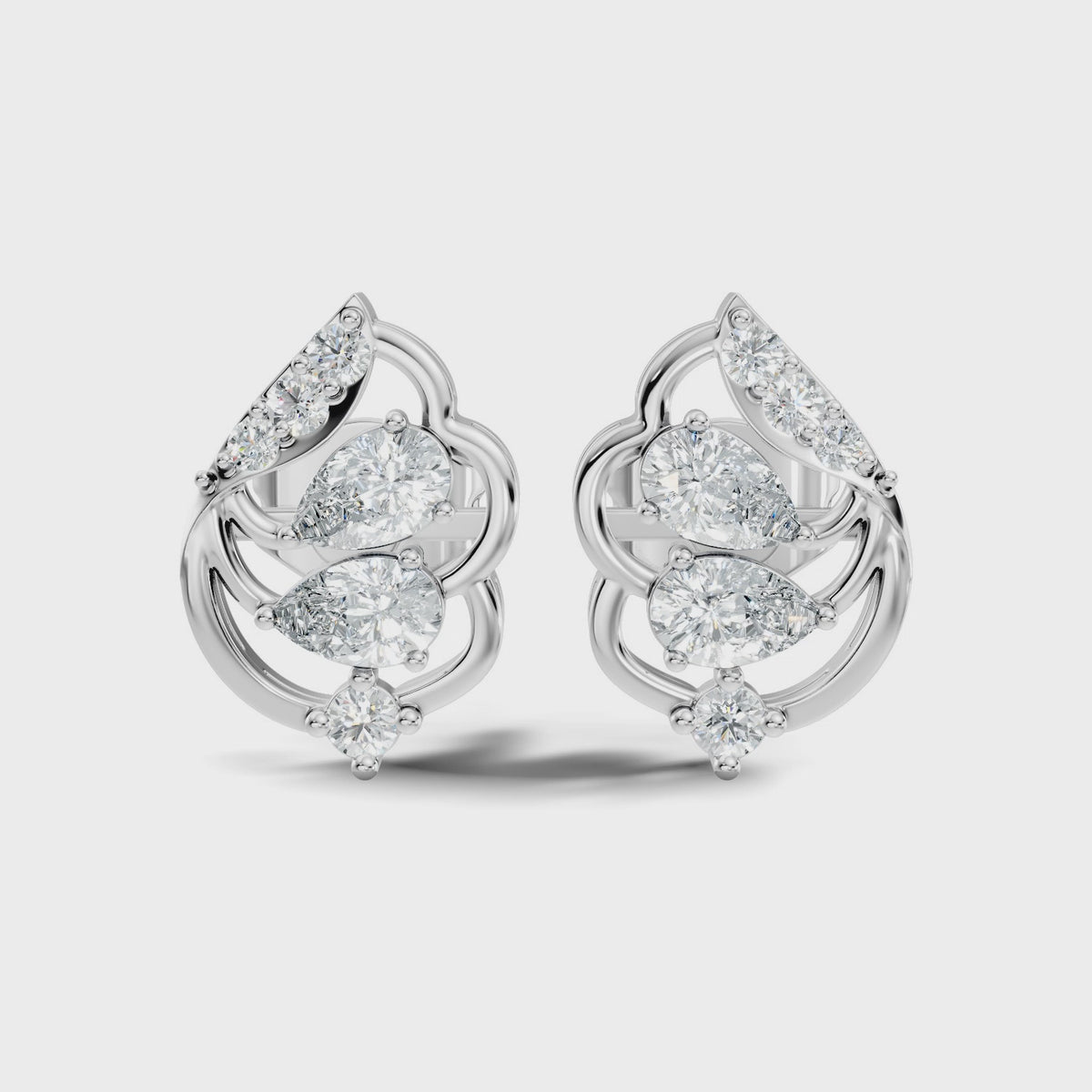 Dewdrop Filigree Studs