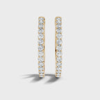 Glare Crescent Hoops
