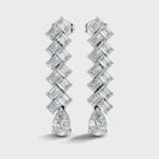 Crystal Herringbone Drops