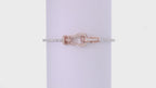Equis Shackle Tennis Bracelet