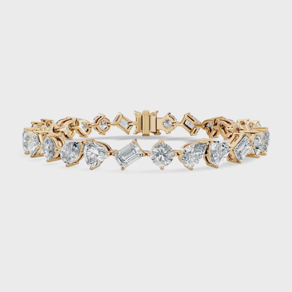 Mosaic Tennis Bracelet