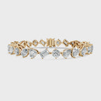 Mosaic Tennis Bracelet